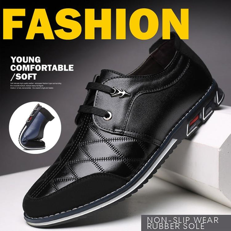 Genuine Leather Men Casual Loafers