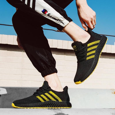New Men's Shoes Mesh Running Sneakers