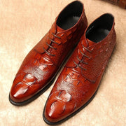 Men Crocodile Moccasins