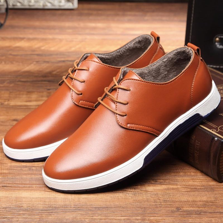 Man Casual Leather Shoes
