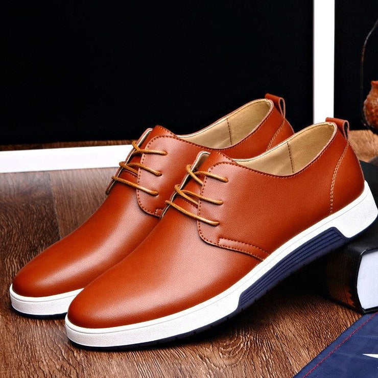 Man Casual Leather Shoes