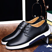Man Casual Leather Shoes