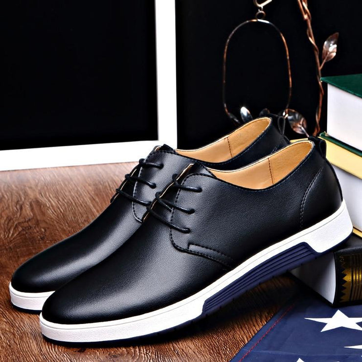 Man Casual Leather Shoes