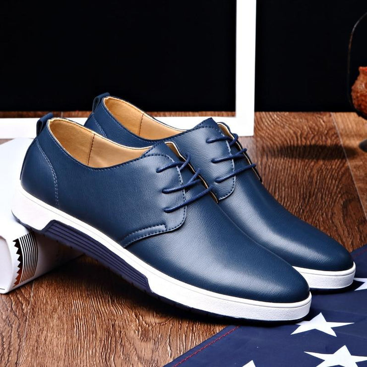 Man Casual Leather Shoes