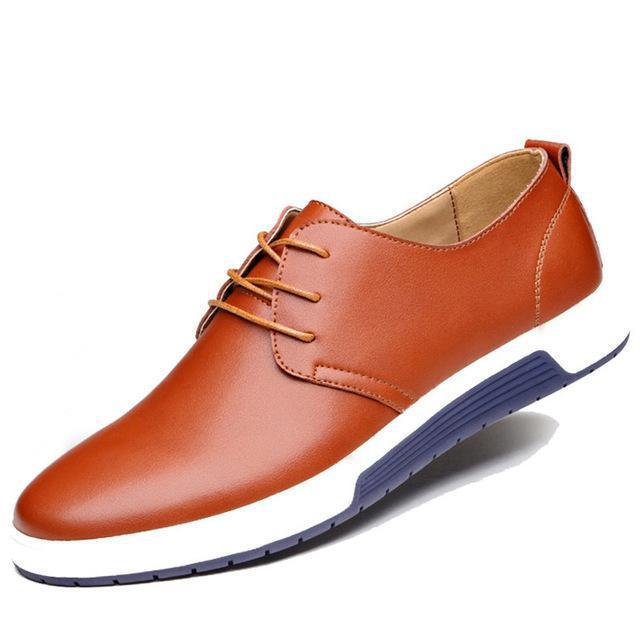 Man Casual Leather Shoes