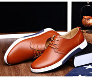 Man Casual Leather Shoes