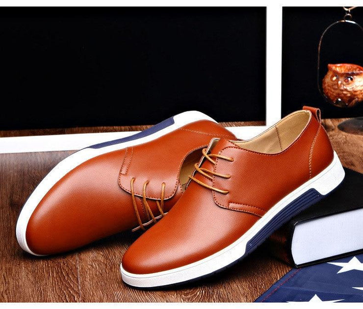 Man Casual Leather Shoes
