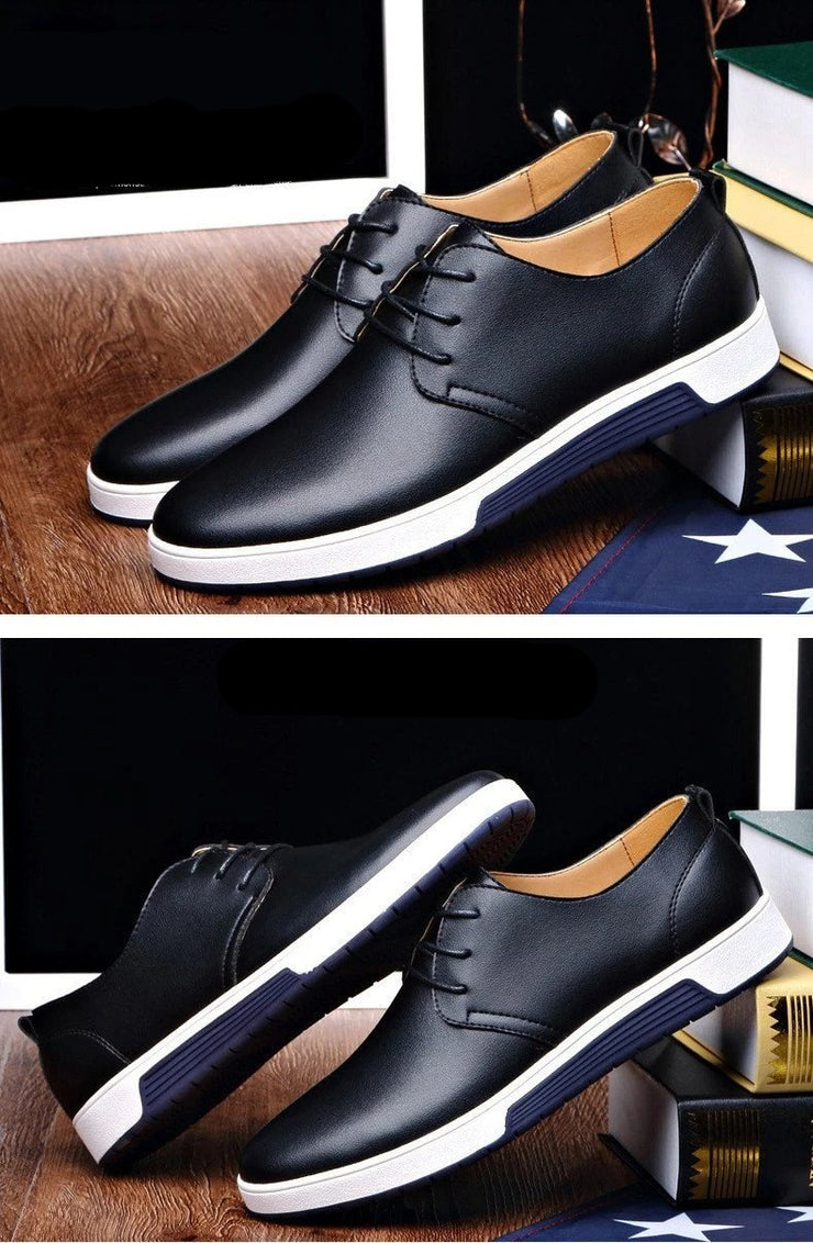 Man Casual Leather Shoes