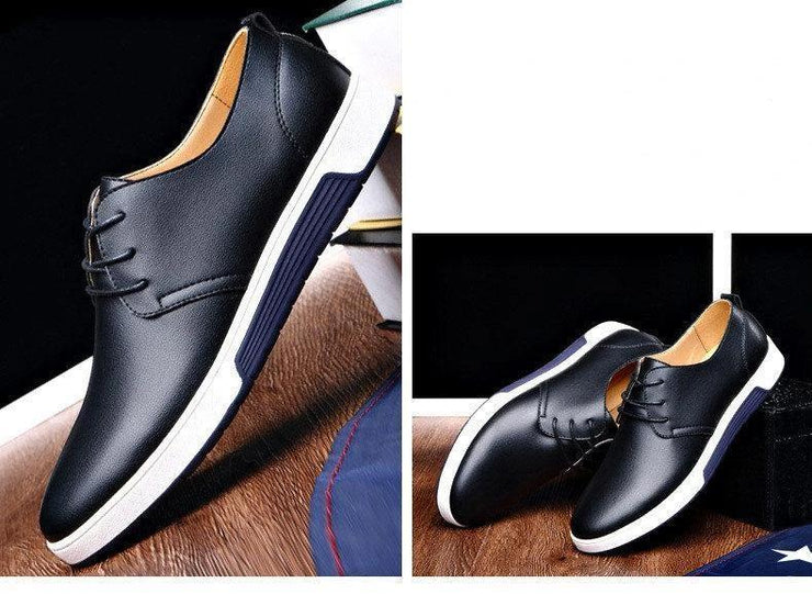 Man Casual Leather Shoes