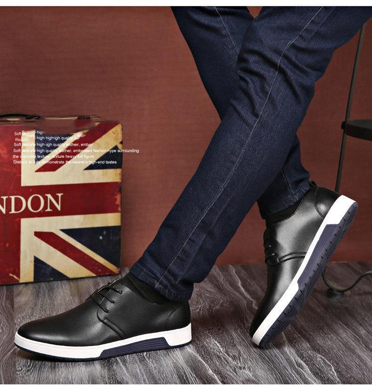 Man Casual Leather Shoes