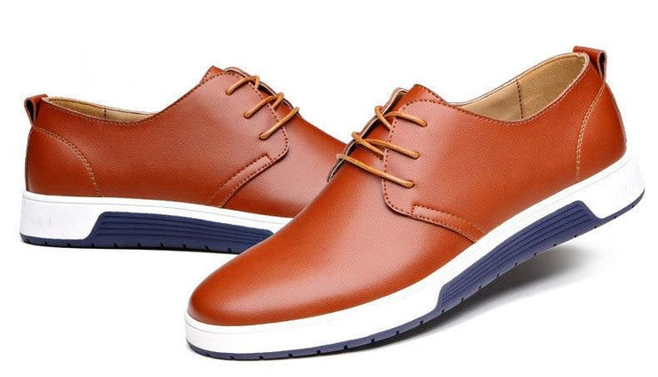 Man Casual Leather Shoes