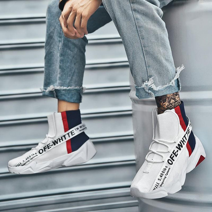 Velocity Man High Top Sneakers