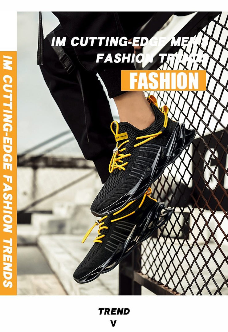 Men Breathable Sports Running Jogging Sneakers