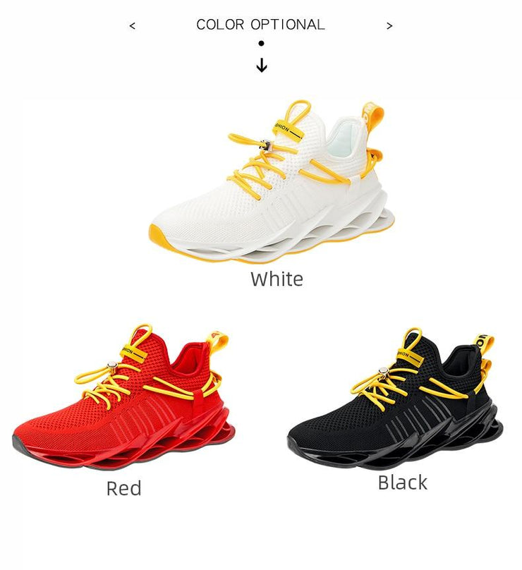 Men Breathable Sports Running Jogging Sneakers