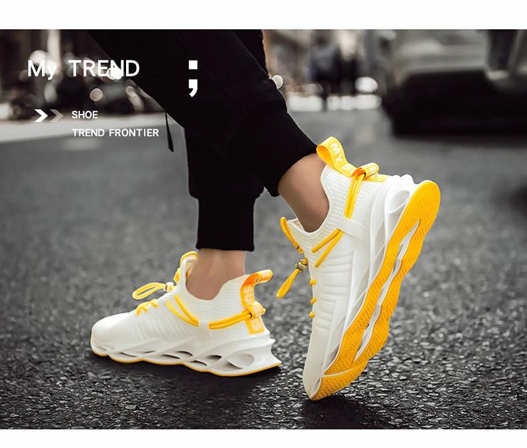 Men Breathable Sports Running Jogging Sneakers