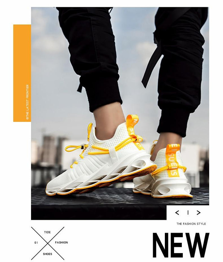 Men Breathable Sports Running Jogging Sneakers