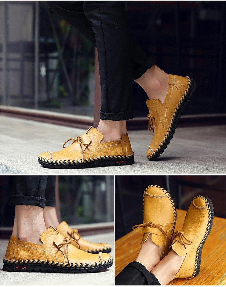 Brawny - Men's Casual Leather Loafer Shoes