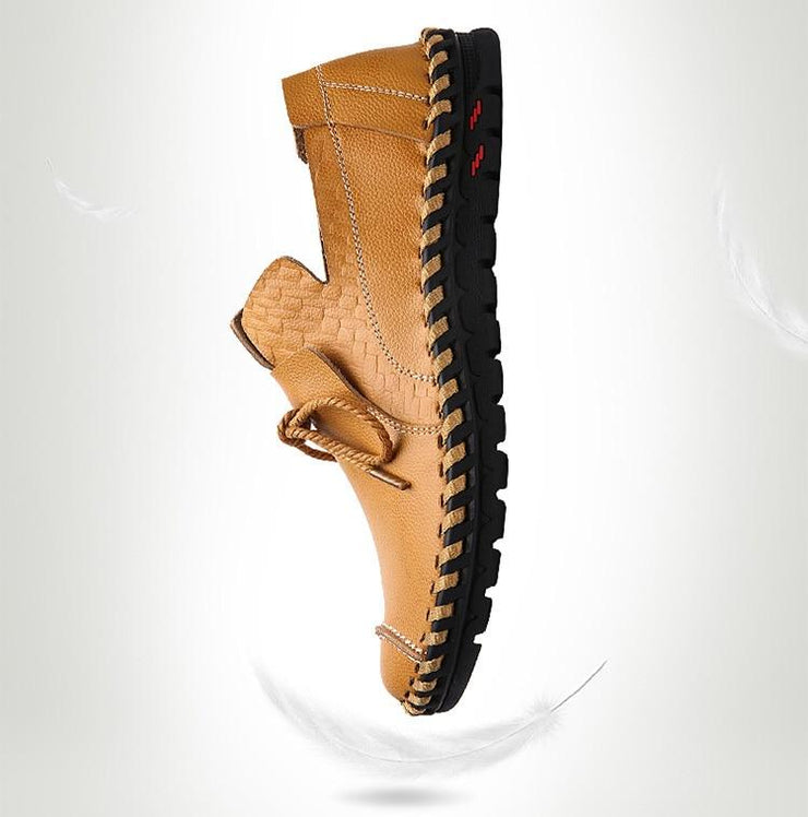 Brawny - Men's Casual Leather Loafer Shoes