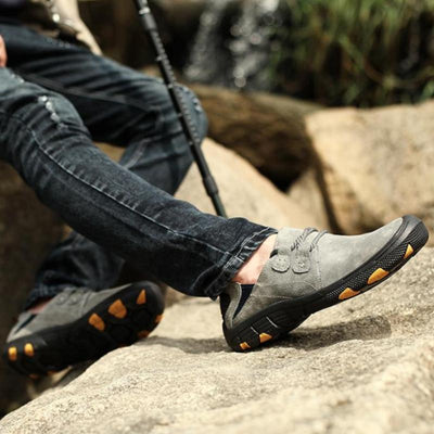 Comfortable Genuine Leather Hiking Shoes