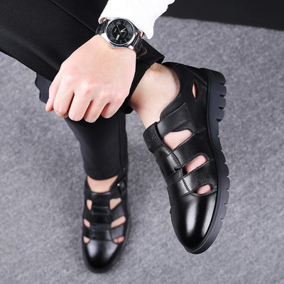 Men Luxury Genuine Leather Sandals